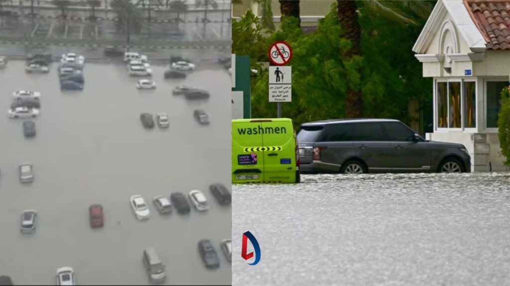 ek din esa saalbhar ki barish, dubai ke registan me badh