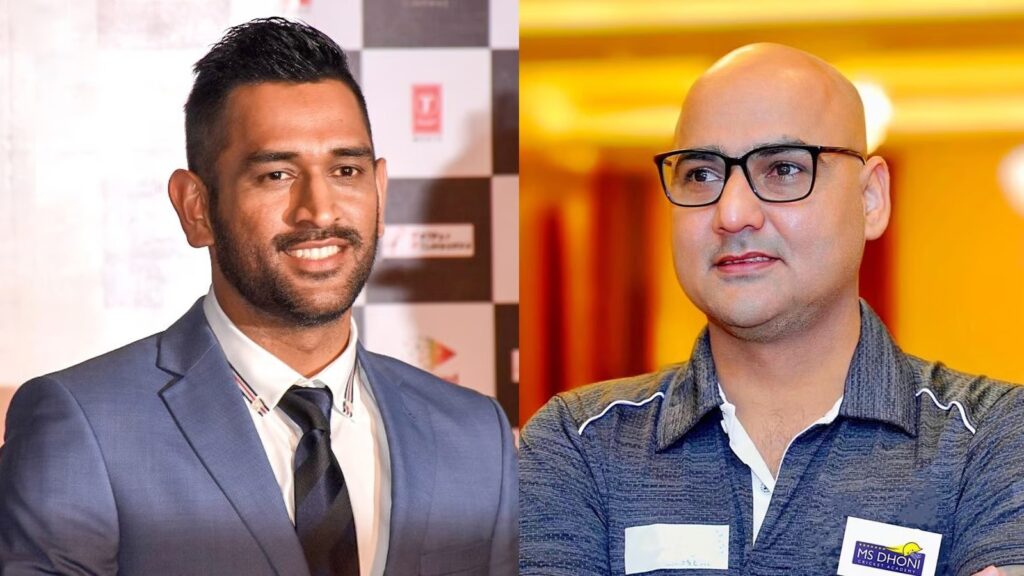 MS Dhoni and Mihir Diwakar