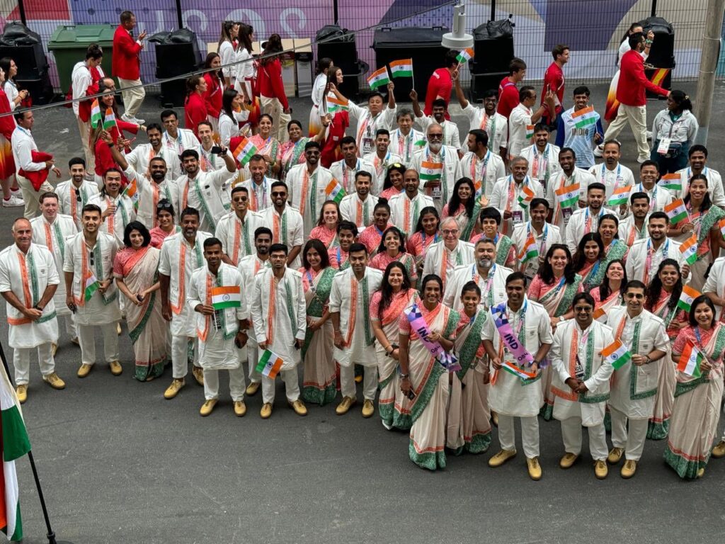 Paris Olympic Indian Contingent