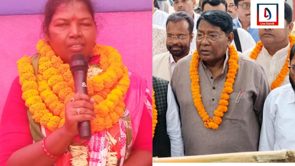 lohardaga - rameshwar oraon and Niru shanti bhagat