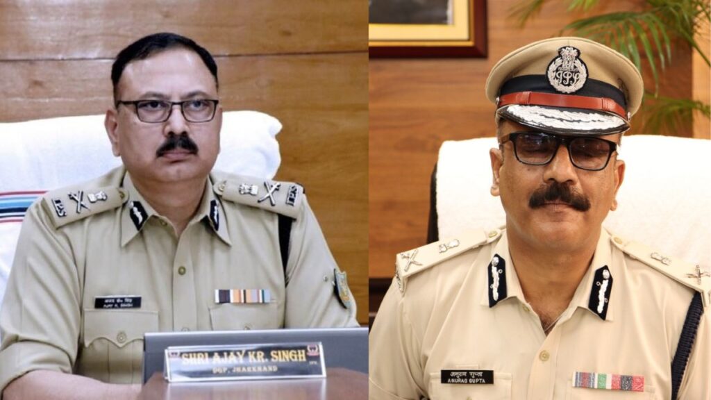 चुनाव आयोग के आदेश पर DGP अनुराग गुप्ता हटाये गए, अजय कुमार सिंह को बनाया गया नया पुलिस प्रमुख