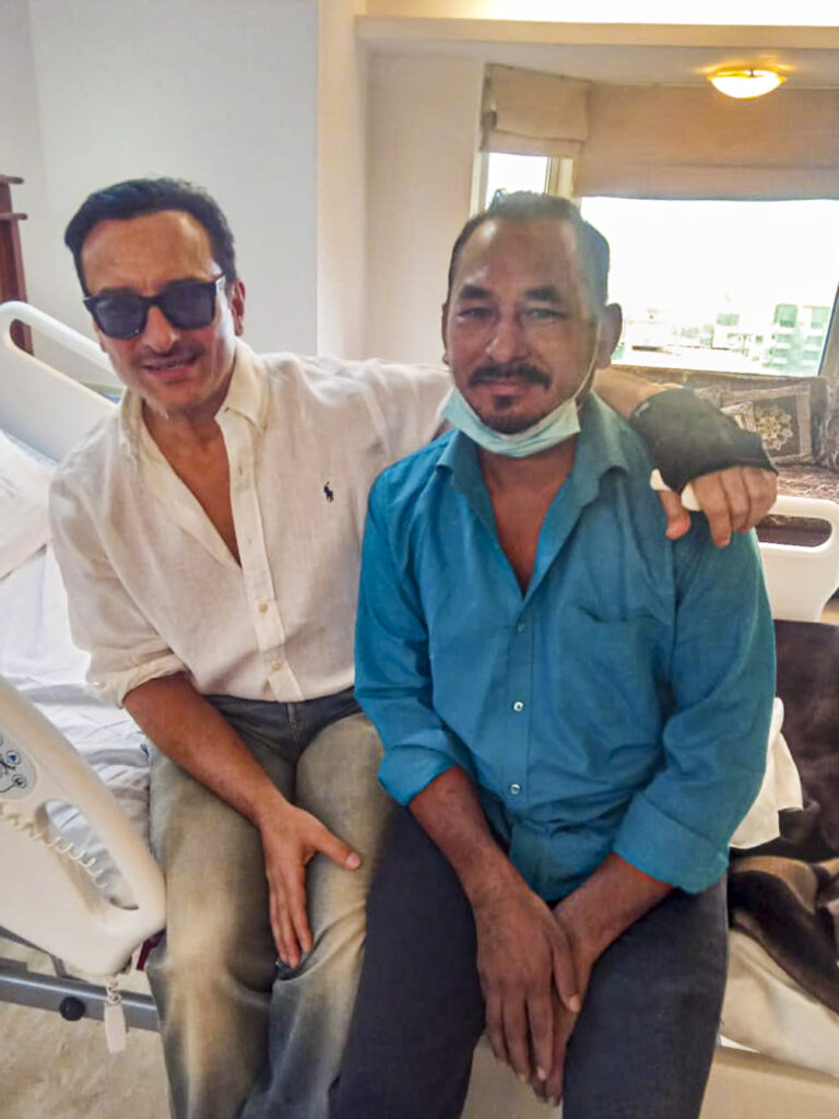 Saif meets auto-rickshaw driver who took him to hospital after knife attack