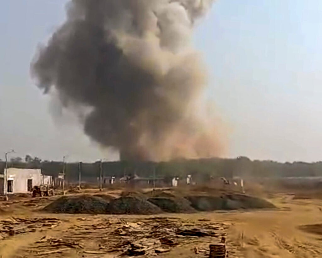 Explosion in ordnance factory in Bhandara, Maharashtra, eight people died