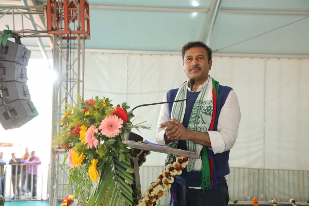 सुदेश महतो ने विश्वकर्मा अधिकार रैली में बोला राज्य सरकार पर हमला, जातीय जनगण्ना और पेपर लीक को लेकर साधा निशाना 1 shudesh mahto