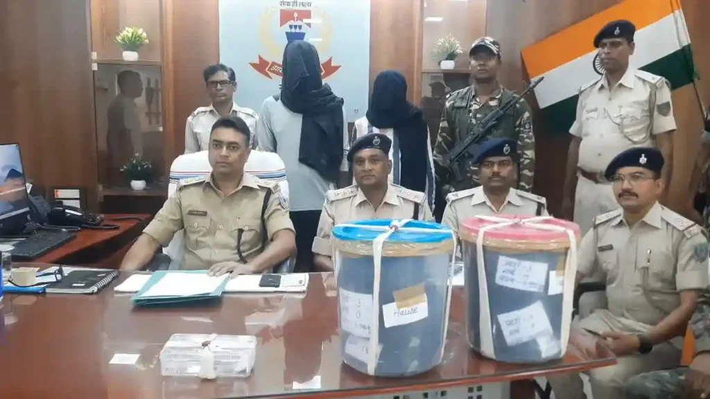 Chatra police seized Drugs