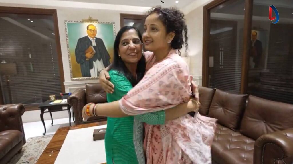 Kapna soren and sunita kejriwal