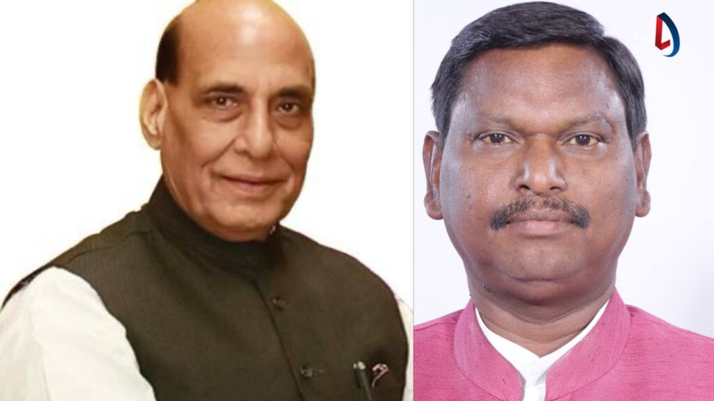 Arjun munda rajnath singh