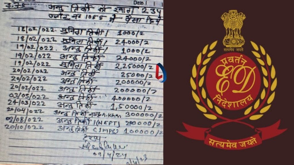ED का खुलासाः बड़गाई अंचल की जमीन का एक हिस्सा फर्जी दस्तावेज के सहारे गैर आदिवासियों को बेची गई