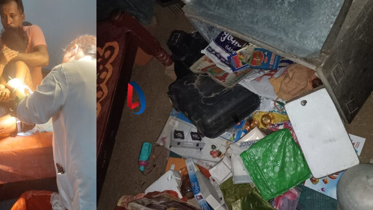 6 साल के मासूम पर सनकी पड़ोसी ने शराब के नशे में टांगी से कई बार किया जानलेवा हमला, घर में की जबदस्त तोड़फोड़