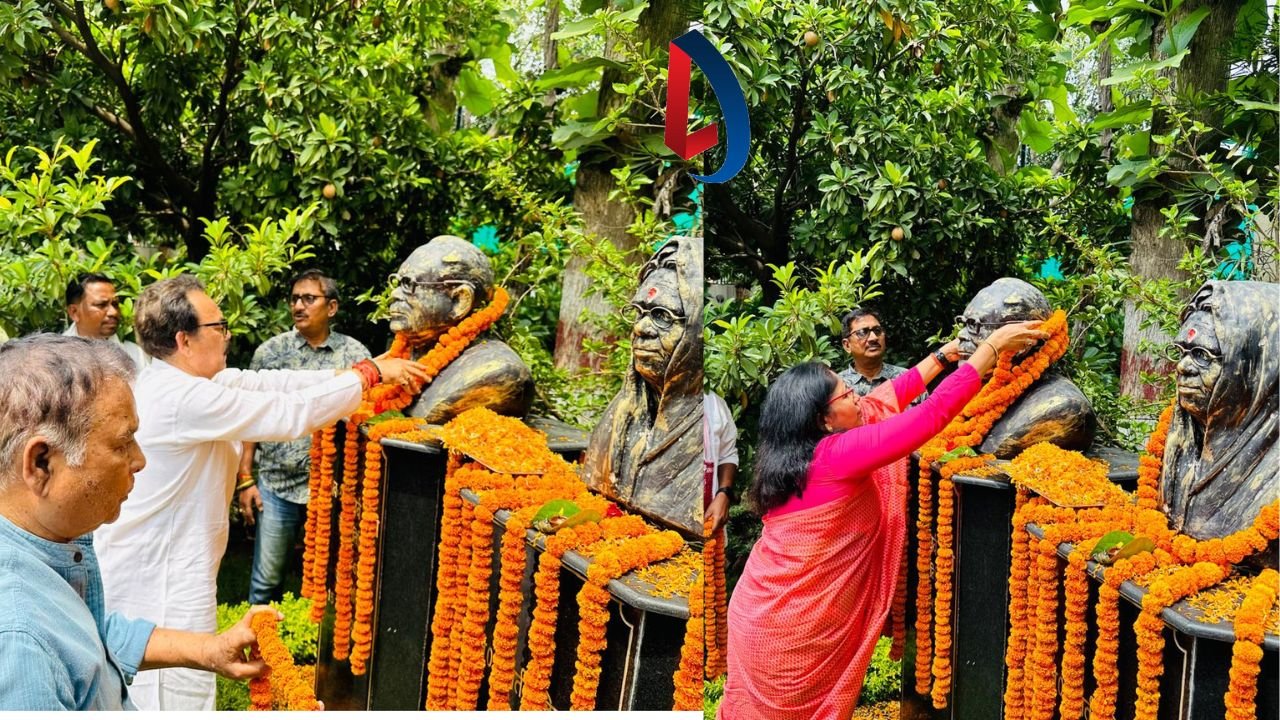 स्वतंत्रता सेनानी स्वर्गीय गंधर्व भगत की 16वीं पुण्यतिथि पर माल्यार्पणद कर दी गई श्रद्धांजलि, 1942 के आंदोलन में हुए थे शामिल