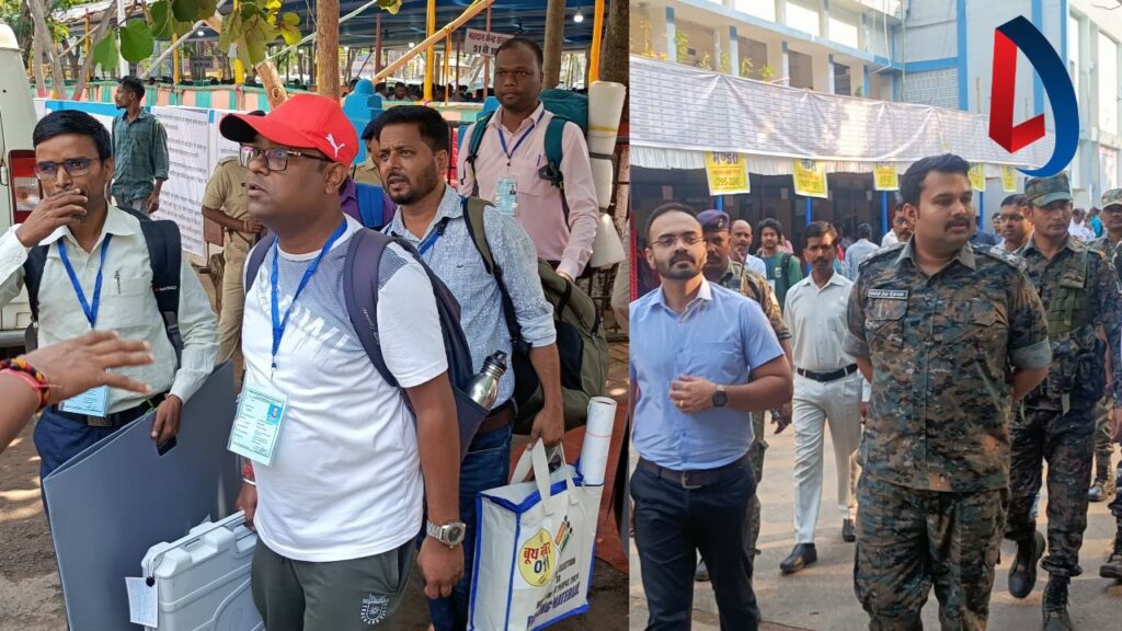 Lohardaga में चुनाव की तैयारी पूरी, DC और SP से लिया जायजा, 15 उम्मीदवारों के भाग्य का फैसला होगा कल