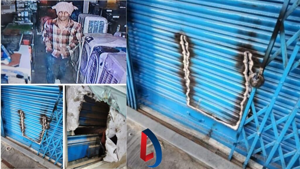 Ranchi का शातिर चोरः गैस कटर से काटकर मोबाइल दुकान में कर ली 30 लाख की चोरी