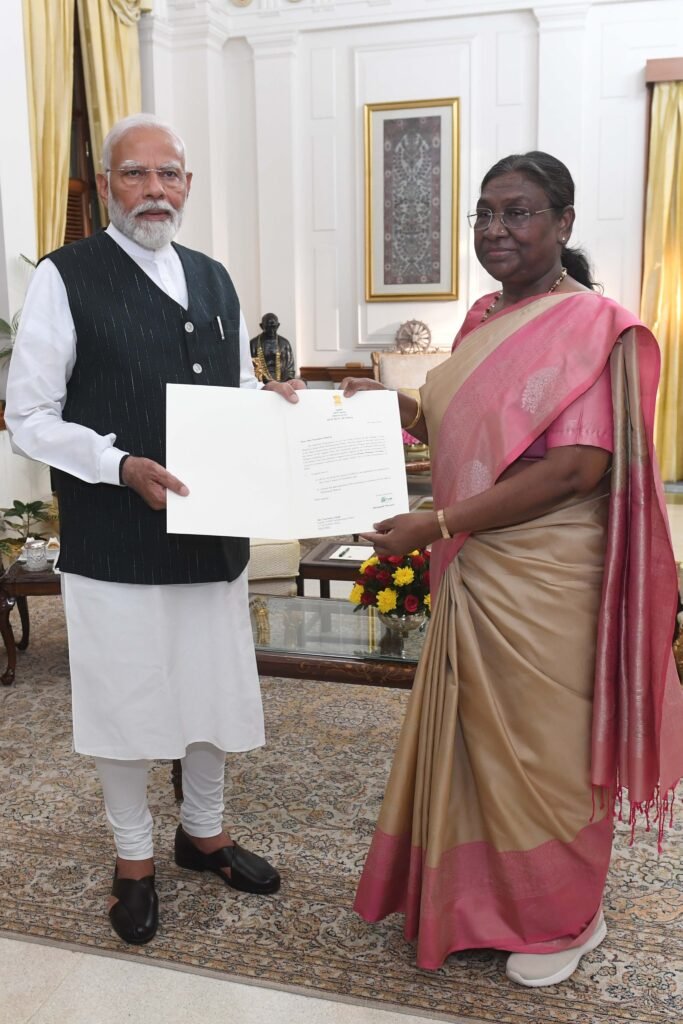 PM Modi With President