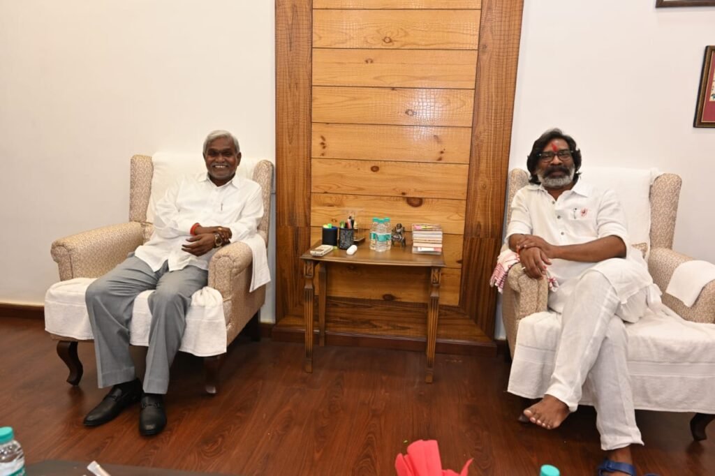 Hemant soren and Champai soren