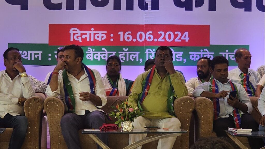 AJSU केंद्रीय समिति की बैठक में चंद्रप्रकाश चौधरी को सांसद बनने पर दी गई बधाई, केंद्र में मंत्री नहीं बनाये जाने पर नहीं हुई कोई चर्चा