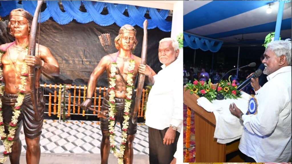 मुख्यमंत्री चंपाई सोरेन ने हूल दिवस पर वीर शहीद सिदो-कान्हू की भूमि भोगनाडीह में शहीदों को दी श्रद्धांजलि