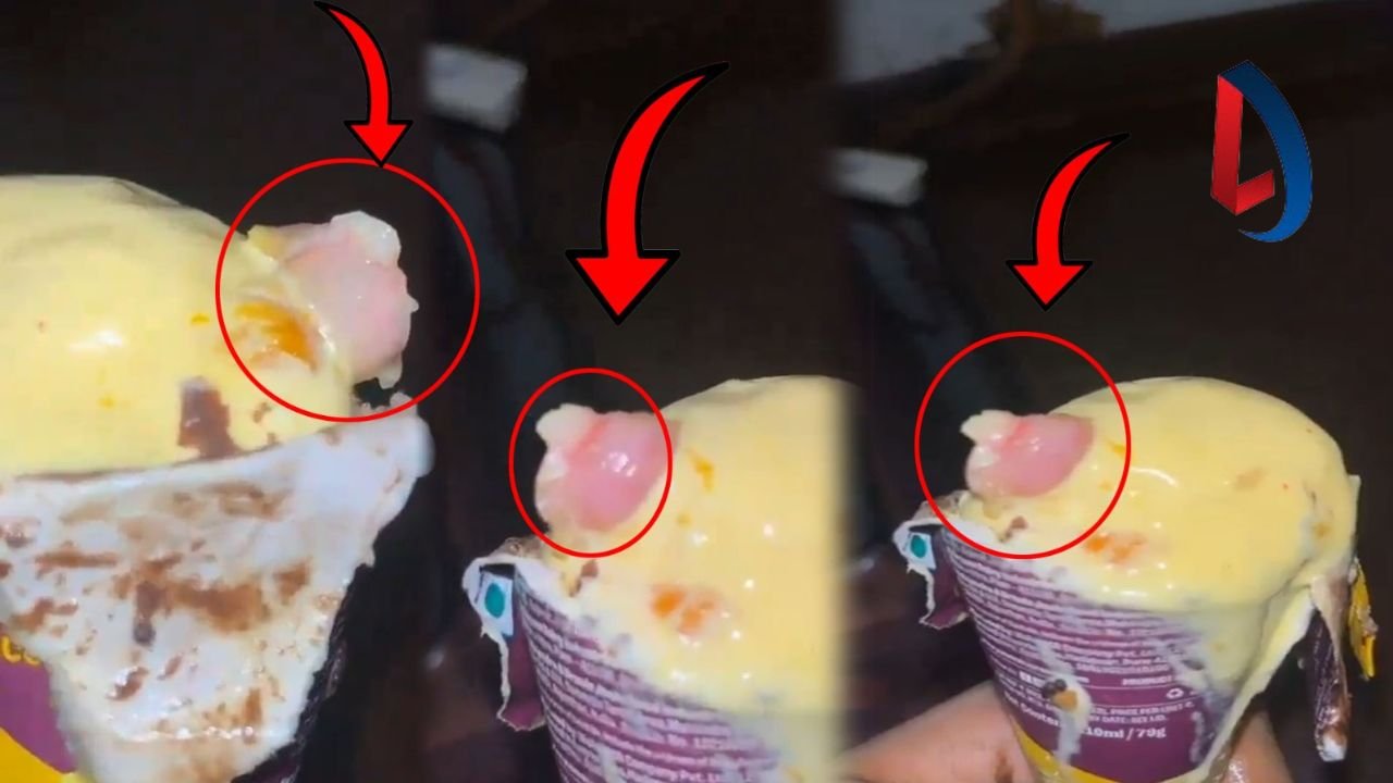 Icecream में थी इंसान की कटी हुई उंगली, खाने से पहले निकली महिला की चीख, ऑनलाइन ऑडर से मंगवाई थी आइसक्रीम
