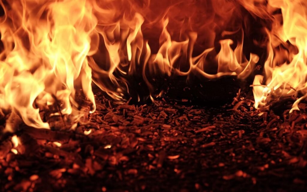 fire in delhi