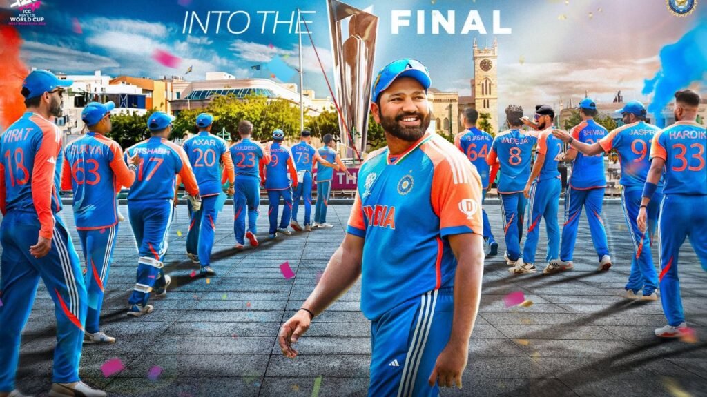T-20 World Cup:रोहित और सूर्या के तूफान और गेंदबाजों के कहर से टीम इंडिया पहुंची फाइनल में, दक्षिण अफ्रीका से होगी भिड़त