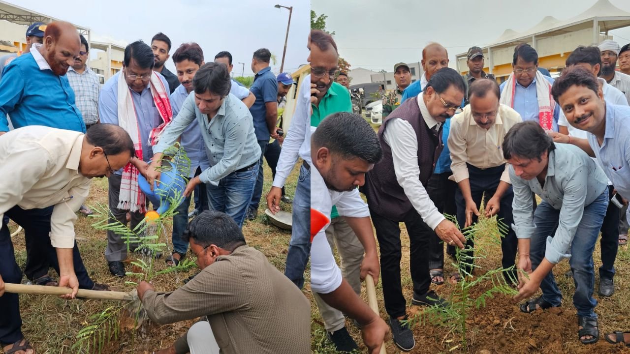ग्रीन लोहरदगा का मिशन: रामेश्वर उरांव और धीरज साहू ने किया वृक्षारोपण, प्रकृति संरक्षण के लिए इमरजेंसी केयर को दी शुभकामनाएं