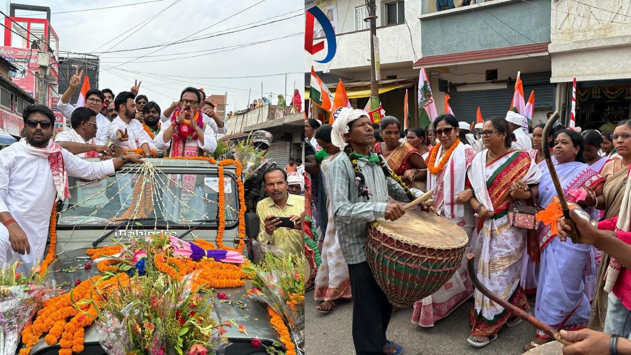 Sukhdeo Bhagat ने लोहरदगा सीट पर जीत के बाद निकाली आभार यात्रा, कहा- यहां की आवाज अब संसद में गूंजेगी जनता