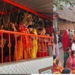 पति की लंबी आयु के सुहागिन महिलाओं ने की वट सावित्री की पूजा, सावित्री और सत्यवान की कथा सुनी