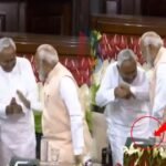 Nitish Kumar ने पहले PM पद के लिए Modi को दिया समर्थन, फिर पैर छूकर लिया आशीर्वाद