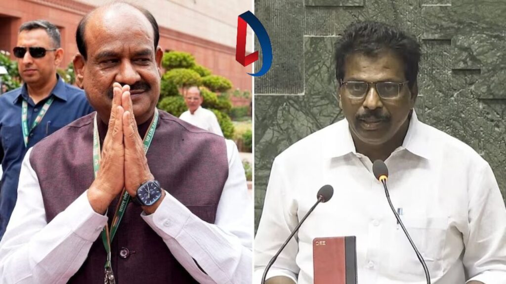 Loksabha में स्वीकर पद के लिए पहली बार होगा चुनाव, ओम बिरला और के सुरेश ने किया नामांकन
