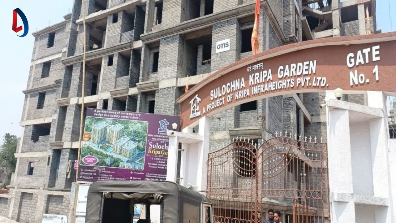 Ranchi में निर्माणाधीन अपार्टमेंट की छत से गिरकर गार्ड की संदिग्ध मौत, परिजनों ने की जांच की मांग