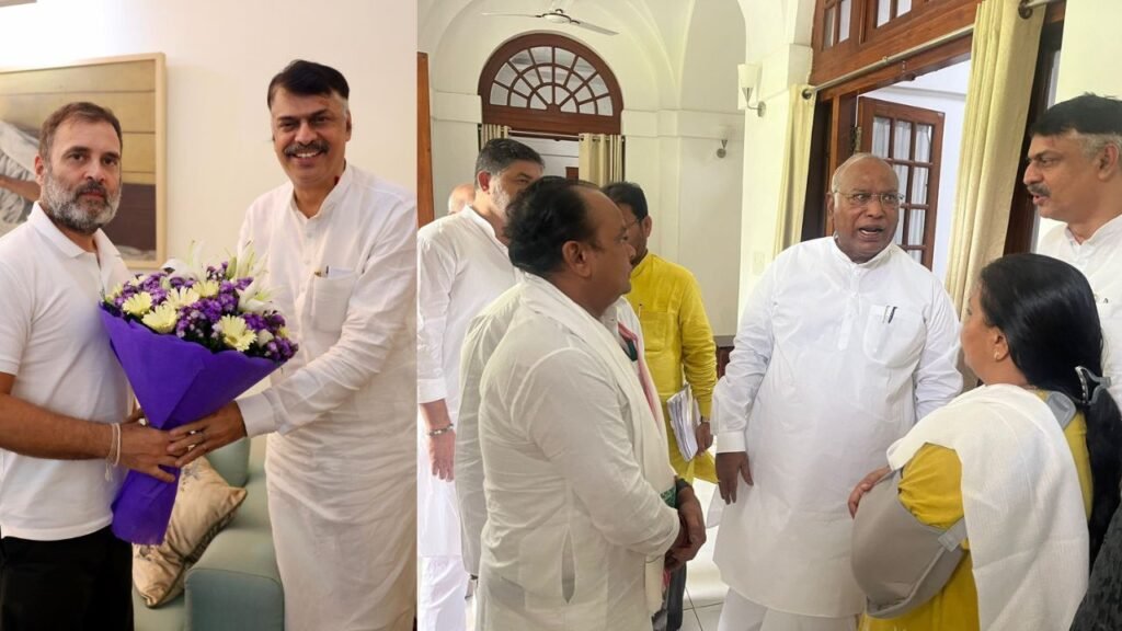 राहुल गांधी और खरगे से मिले झारखंड कांग्रेस के प्रदेश अध्यक्ष, विधायक दल के नेता के लिए 6 नाम रेस में