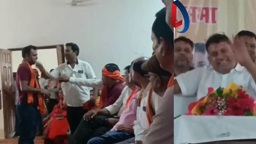 गोड्डा में बीजेपी कार्यकर्ता सम्मेलन में हंगामा, विधायक रणधीर सिंह के खिलाफ जमकर हुई नारेबाजी