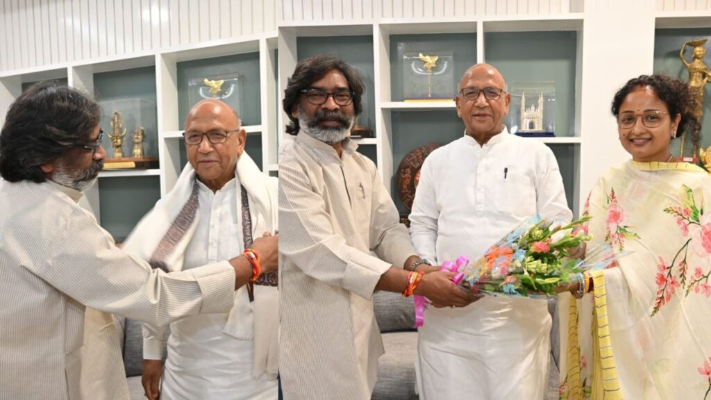सरयू राय ने हेमंत सोरेन और कल्पना सोरेन से की मुलाकात, निकाले जा रहे है सियासी मायने