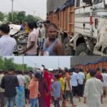 बिहार में भीषण सड़क हादसाः स्कार्पियों और डंपर की टक्कर में पांच की मौत