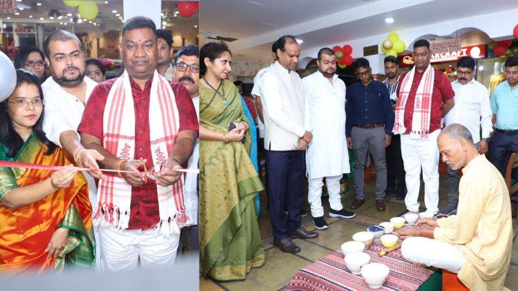 दिल्ली के सबसे प्रतिष्ठित इंपोरियम सेंट्रल कॉटेज इंपोरियम में अब मिलेंगे झारक्राफ्ट के ऑर्गेनिक उत्पाद, उद्योेग मंत्री सत्यानंद भोक्ता ने किया उद्घाटन