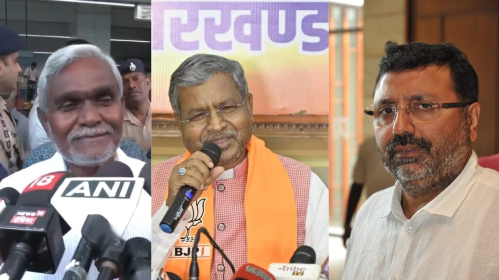 बाबूलाल मरांडी और निशिकांत दुबे ने चंपाई सोरेन को लेकर सोशल मीडिया पर किया पोस्ट, दिये नये राजनीतिक संकेत