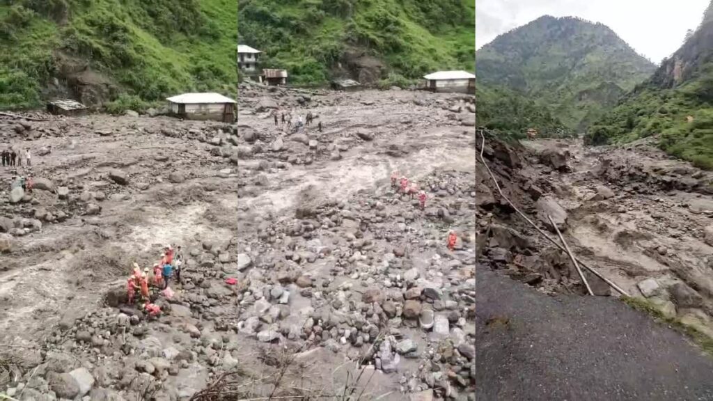 Himachal में बादल फटने से तबाही, झारखंड के चार प्रवासी मजदूर लापता