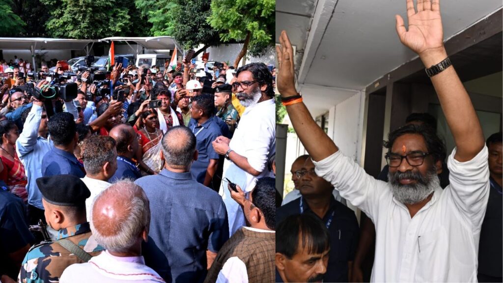 होमगार्ड जवानों ने दैनिक पारिश्रमिक बढ़ाने जाने को लेकर हेमंत सोरेन का जताया आभार, CM ने मिलिट्री ऑपरेशन में शहीद होने वालों के आश्रितों को नौकरी देने की दी मंजूरी