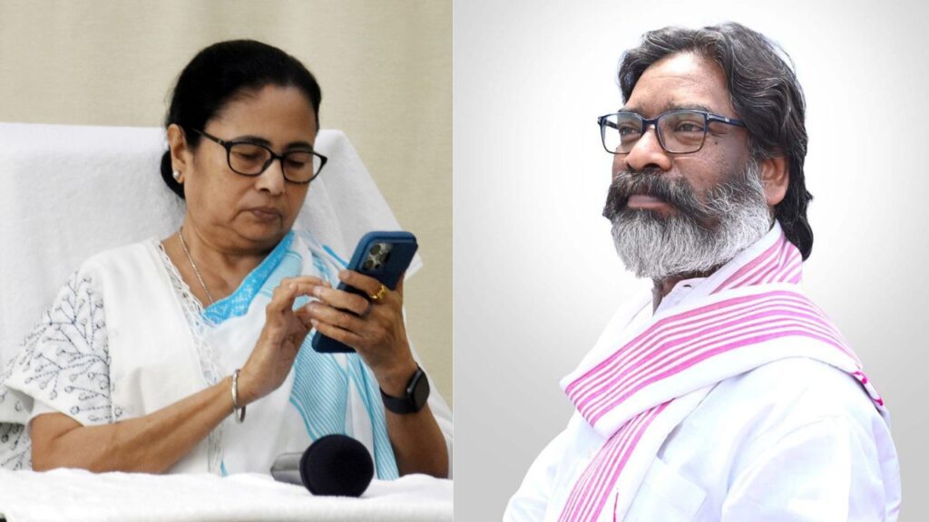 ममता बनर्जी ने हेमंत सोरेन से की फोन पर बात, कहा-तेनुघाट से अचानक पानी छोड़ा जाने के कारण आई बंगाल में बाढ़
