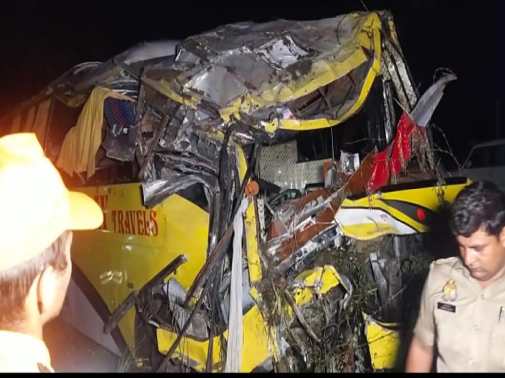 road accidnet in Lucknow