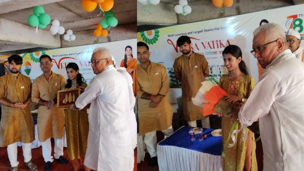 वीणा वाटिका में मैथिली ठाकुर ने बांध दिया समां, नये घर का इंतजार कर रहे लोगों को जल्द मिलेगी खुशखबरी