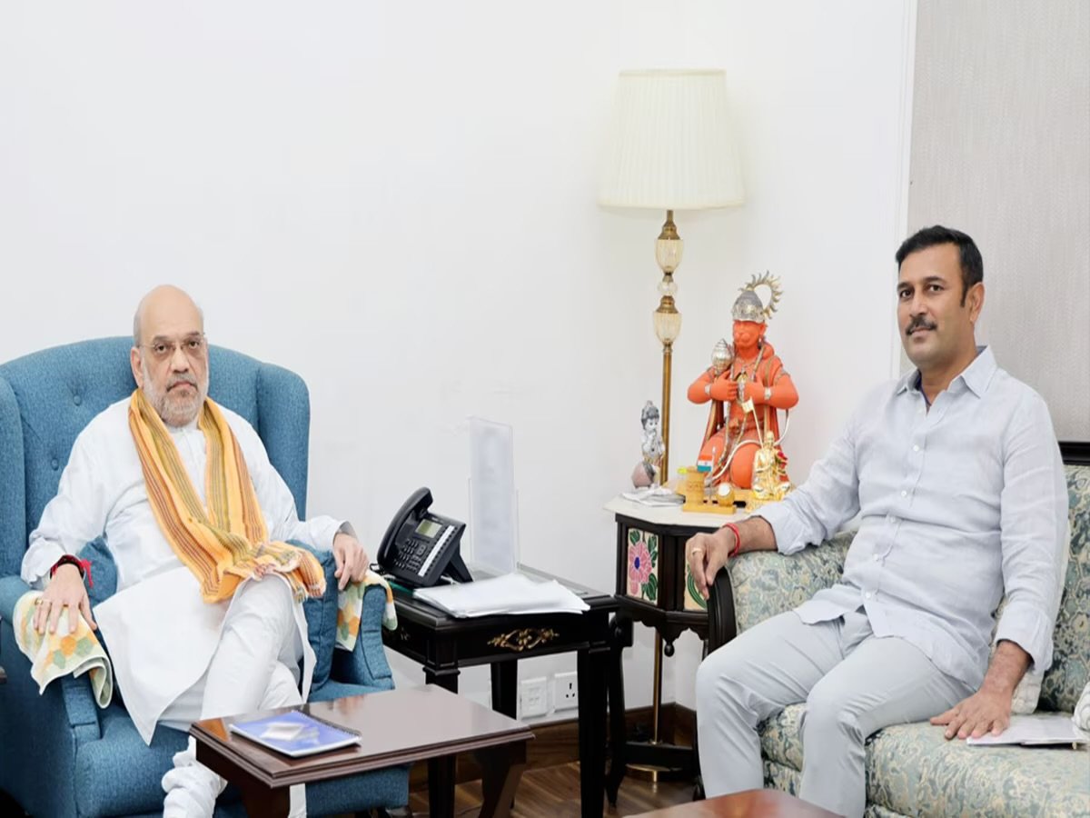 अमित शाह और सुदेश महतो