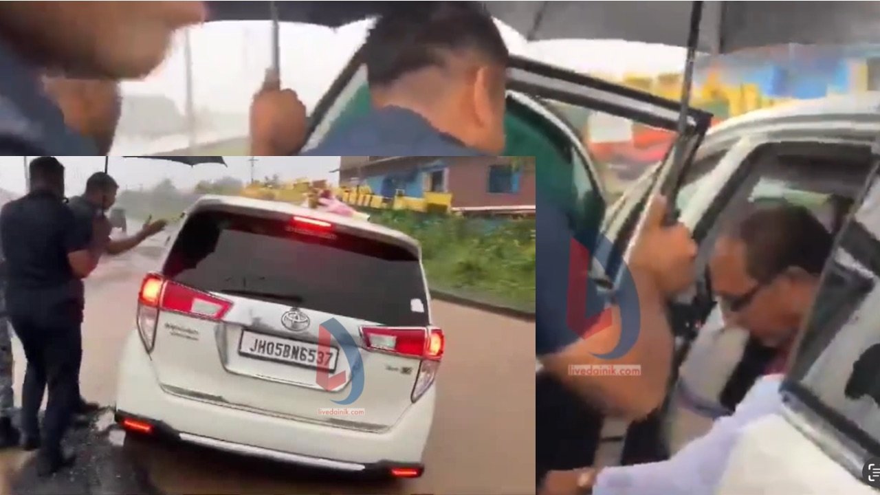 Shviraj singh car stuck