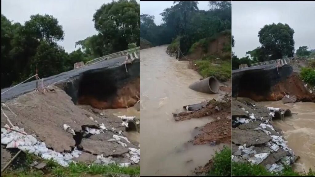 भारी बारिश से नेतरहाट घाटी में लैंडस्लाइड, परिचालन को रोका गया, रांची में मुरगू डायवर्सन एक बार फिर पानी में बह गया