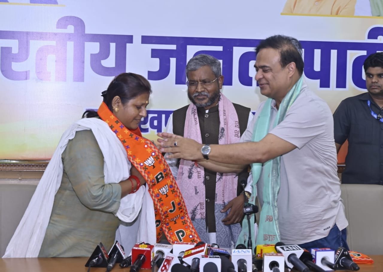 डॉक्टर मंजू कुमारी ने बीजेपी ज्वाइन किया