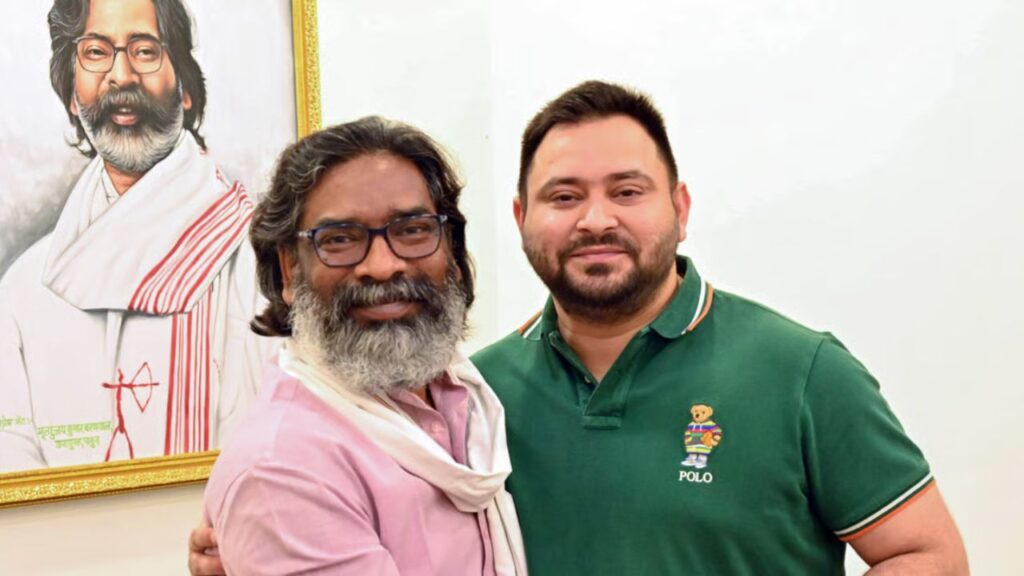 बिहार विधानसभा चुनाव के लिए JMM ने ठोका 16 सीटों पर दावा, तेजस्वी और हेंमत की बैठक में होगा अंतिम फैसला
