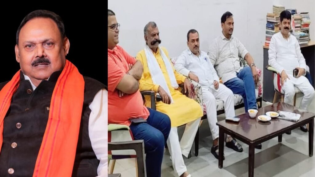 विधायक कमलेश सिंह के BJP में जाने से पहले ही विरोध शुरू, हुसैनाबाद के बीजेपी नेताओं ने खोला मोर्चा