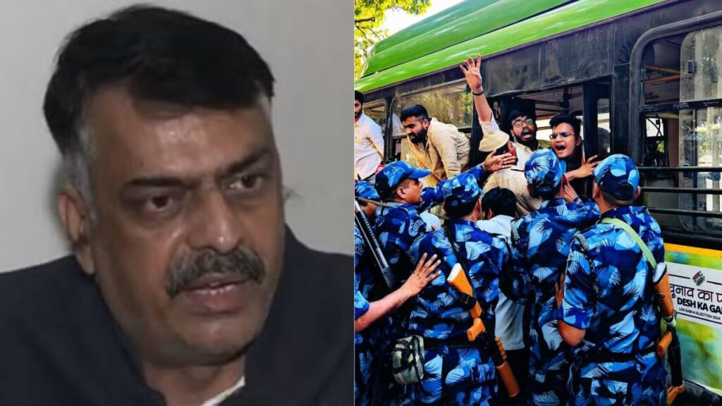 पूर्व कांग्रेस अध्यक्ष राजेश ठाकुर के बेटे राजवर्धन ठाकुर को दिल्ली पुलिस का समन, नीट पेपर लीक को लेकर किया था प्रदर्शन