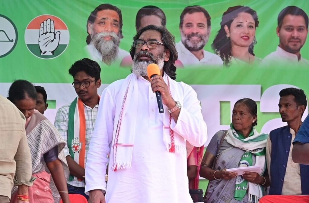 सरायकेला में हेमंत सोरेन