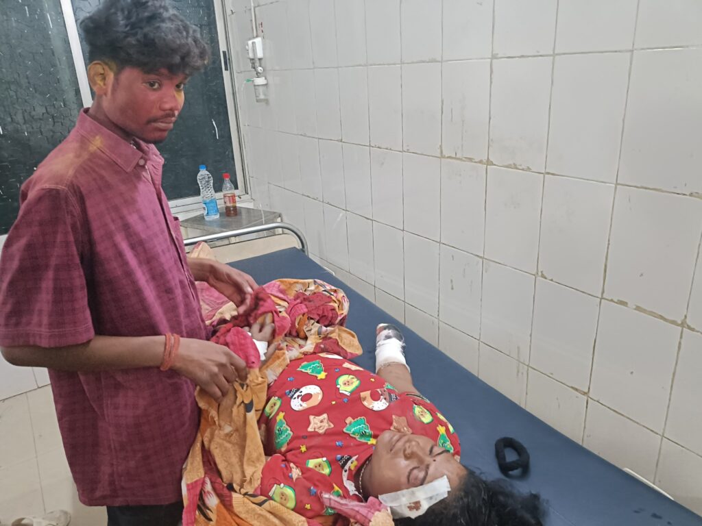 साहिबगंज में पत्नी का हाथ काटा