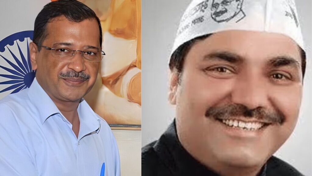 अरविंद केजरीवाल की पार्टी के विधायक नरेश बालियान गिरफ्तार, गैंगस्टर के साथ वायरल हुआ था वीडियो